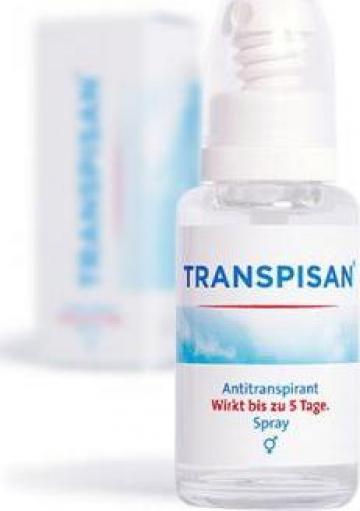 Antiperspirant Transpisan, 2 flacoane x 50ml spray, Germania