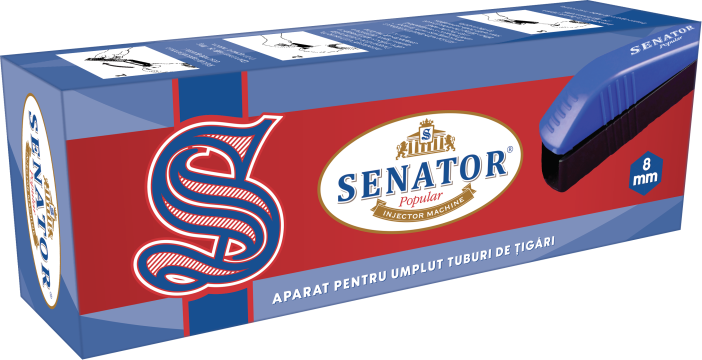 Aparat injectat tutun - Senator Popular Standard (8 mm)