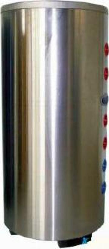 Boiler inox 100 litri cu doua serpentine