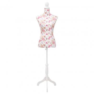 Bust croitorie dama din bumbac cu imprimeu floral