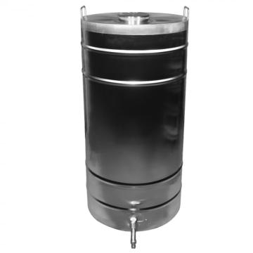 Butoi din inox 180l cu capac si canea