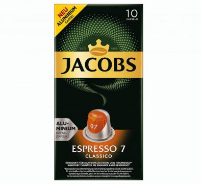 Cafea Jacobs capsule Espresso 7 Classico 10buc