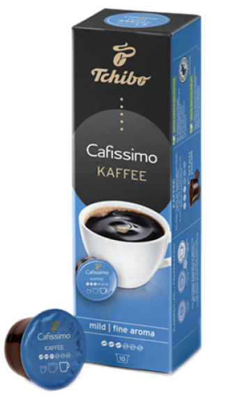 Cafea Tchibo Cafissimo capsule Kaffee Mild Fine Aroma 10buc