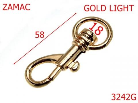 Carabina poseta 18 mm gold light 5J2 4I7 3242G