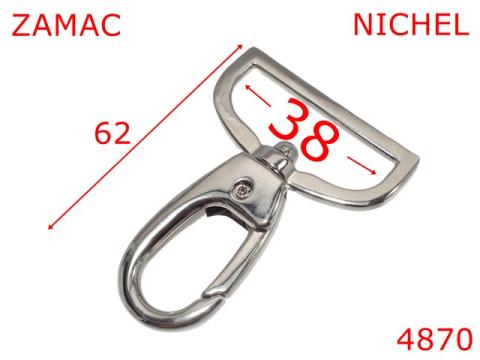 Carabina poseta sau geanta-38--zamac--nichel 4870