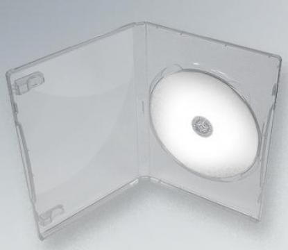 Carcasa DVD Transparenta standard