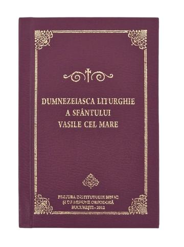 Carte, Dumnezeiasca liturghie a Sfantului Vasile cel mare