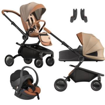 Carucior copii 3 in 1 mima Creo Mocha Mima