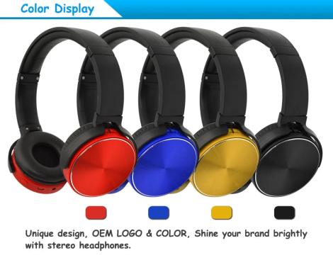 Casti Over-Ear wireless bluetooth 5.0 Mini-13 stereo