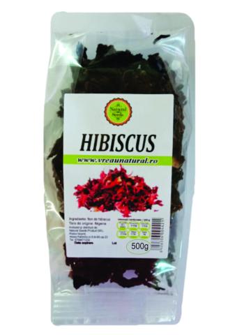 Ceai flori hibiscus, Natural Seeds Product, 500g