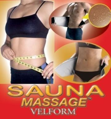 Centura pentru masaj cu efect de sauna Velform