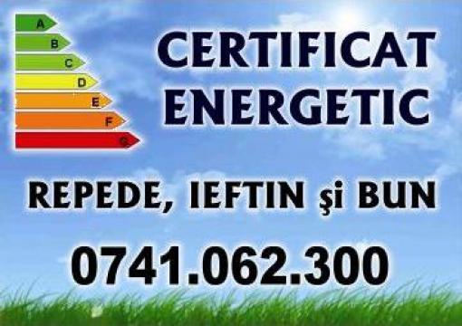 Certificat energetic pentru cladire/ apartament