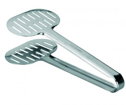 Cleste inox pentru hamburgeri 24 cm