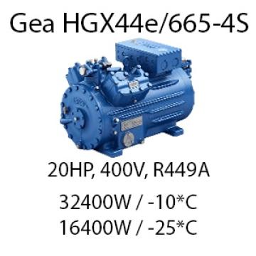 Compresor GEA HGX 44e/665-4S semi-hermetic