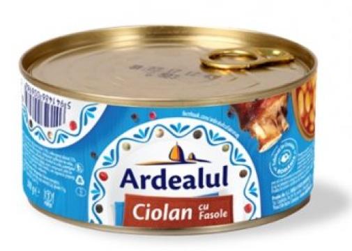 Conserva Ardealul Ciolan cu fasole 300g