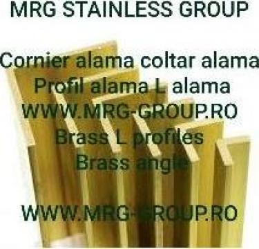 Cornier alama 60x60x5 coltar alama, profil L alama, aluminiu