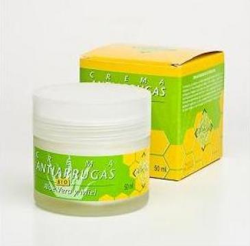 Crema antirid bio aloe vera si miere 50 ml