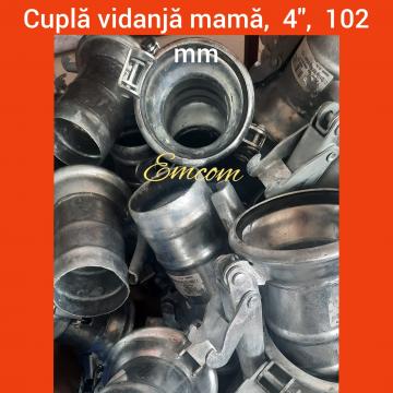 Cupla mama vidanja pentru furtun de 100 mm