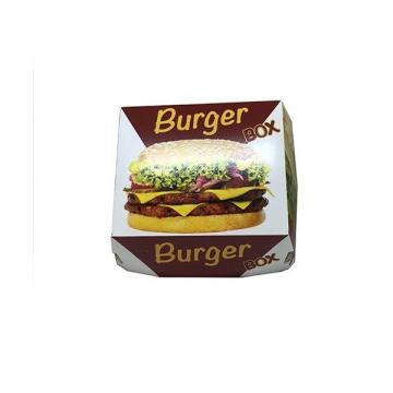 Cutii de burger, carton personalizat, 15x15x8cm (600buc)