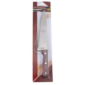 Cutit bucatar maner lemn 20.5 cm