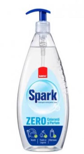 Detergent lichid pentru vase Sano Spark Zero 1l