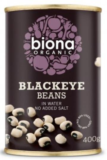 Fasole alba blackeye bio 400g Biona