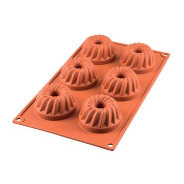 Forma copt silicon mini Kuglof, 6 cav. - SilikoMart