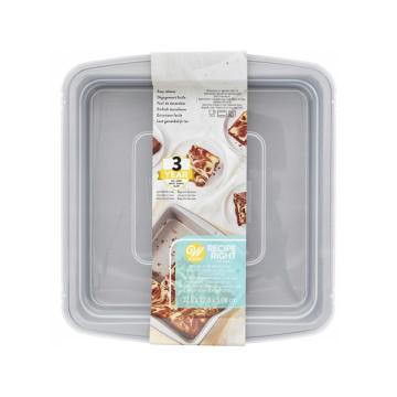 Forma de copt pentru brownie cu capac transparent - Wilton