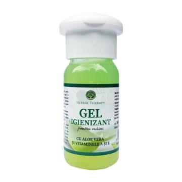 Gel igienizant pentru maini 50ml Herbal Therapy