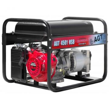 Generator de curent monofazat AGT 4501 R26 Honda