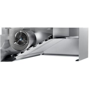 Hota din inox profesionala cubica 1250x1100 mm cu ventilator