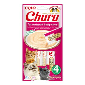 Hrana Churu pisici reteta de ton cu aroma de creveti - Ciao