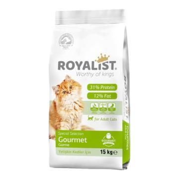 Hrana uscata pentru pisici Royalist Mix Gourmet 15 kg