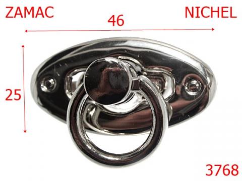 Inchizatoare poseta 46 mm nichel 14G15/14I17 3768