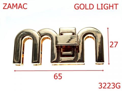 Inchizatoare poseta 65x27 mm gold light 13G11 3223G