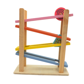 Jucarie Circuit Montessori cu forme geometrice lemn 2 piese