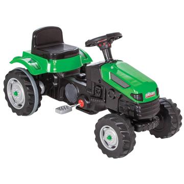 Jucarie tractor Pilsan Active, cu pedale, verde