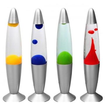 Lampa decorativa cu ceara colorata miscatoare, Lava Lamp