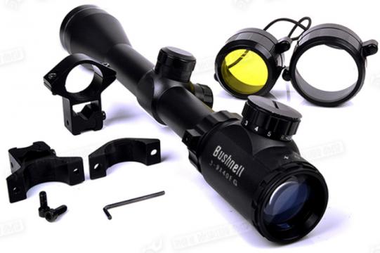 Luneta pentru arma Bushnell 3-9x40EG cu reticul iluminat