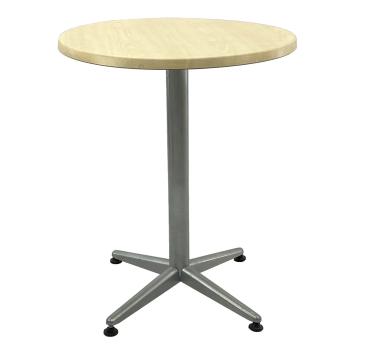 Masa de bistro rotunda D60xh74cm Raki Maple, blat werzalit