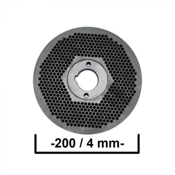 Matrita pentru granulator KL-200 cu gauri de 4 mm O