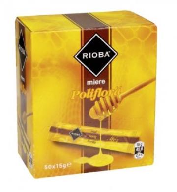 Miere poliflora stick Rioba 15g 50buc./cut.