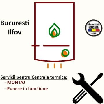 Montaj + PIF Centrala termica instant max 26 kW