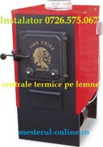 Montaj centrale termice pe lemne Instalator