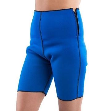 Pantaloni fitness din neopren cu fermoar, Short Bermuda