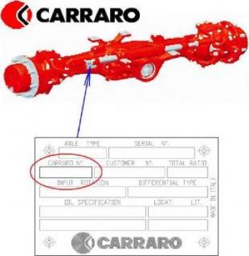 Piese Carraro 142134 - Massey Ferguson 6270