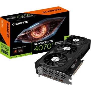 Placa video GB GF RTX4070 Windforce TI OC Super 16GB