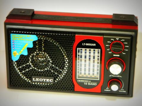 Radio MP3 portabil Leotec LT-905UAR World Receiver