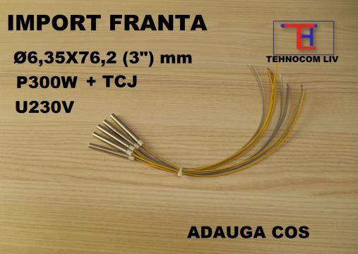 Rezistenta cartus 300W cu termocuplu