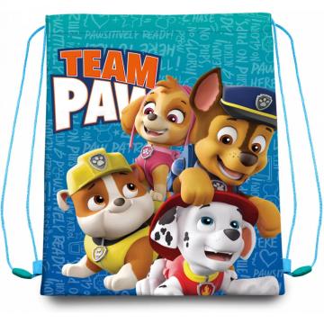 Rucsac de umar cu snur Paw Patrol Team Paw SunCity